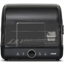 리큅 고온 열풍 UV-C 살균 식기건조기 26L 블랙 LOTD-P26 BK