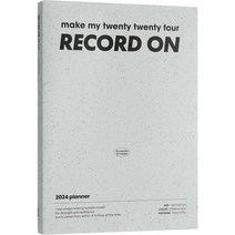 아이코닉 2024 레코드온 다이어리 플랜위클리 A5 플래너 스케줄러, 03 NOISE GREY