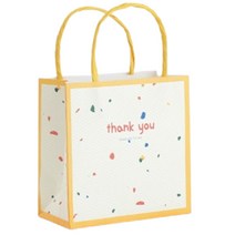 땡큐 옐로우 미니 쇼핑백 20p, 혼합색상