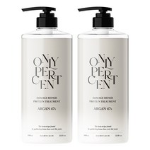 온리퍼센트 아르간 47 극손상 단백질 트리트먼트, 2개, 1000ml