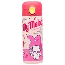 릴팡 마이멜로디 캡슐 원터치 스텐텀블러, 400ml, 1개