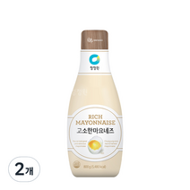 청정원 고소한 마요네즈, 800g, 2개