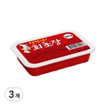 움트리 실장님 회초장 1회용팩, 100g, 3개