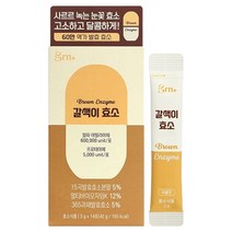 GRN 60만 역가 수치 사르르 녹는 갈색이 효소 14p, 42g, 1개