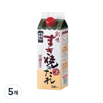 소미 스끼야끼 노다래 소스, 500ml, 5개