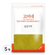 고미네 솔잎가루, 5개, 500g