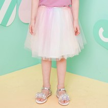 여아용 소프트 레인보우 샤치렝스