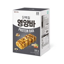 엄마사랑 단백질 영양바 25g x 22개 x 2팩, 단품