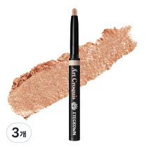 EYECROWN 아트크로키스틱 판타스틱 아이섀도, 베이비스틱, 3개