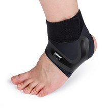 제스파 어반스킨 테이핑 압박 슬림 밴드 발목 보호대 왼쪽 L ZP670LLT, 1개