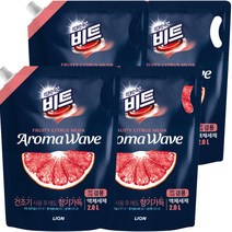 비트 아로마 웨이브 시트러스 겸용, 4개, 2L