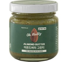 오넛티 아몬드버터 그린티, 80g, 1개