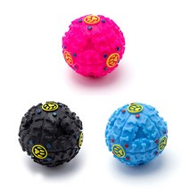 ABM 반려견 간식볼7번 노즈워크장난감 7.5 x 7.5 cm, 랜덤 발송, 3개입