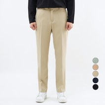 언탭트 남성용 기본핏 사계절 구김방지 원단 빅사이즈 슬랙스