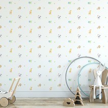 폼드림하우스 접착식 단열벽지 드림5500, 아카망 애니멀