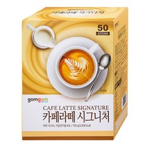 곰곰 달지않은 카페라떼 시그니처, 15g, 50개