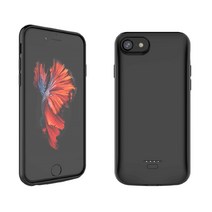 아이앤지코리아 아이폰8 일반용량 4000mAh 배터리 케이스, XDL-155E, 블랙
