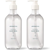 아로마티카 수딩 알로에 베라 젤, 500ml, 2개