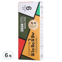 동성제약 세븐에이트 새치 염모제, 6호 자연스런갈색, 6개