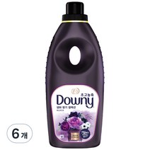 다우니 생화향기컬렉션 미스티크 초고농축 섬유유연제 본품, 1.05L, 6개