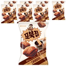 오리온 꼬북칩 초코츄러스 맛, 80g, 8개