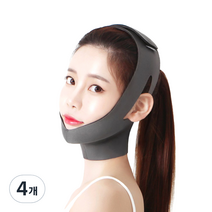 지몬 얼굴밴드, 그레이, 4개