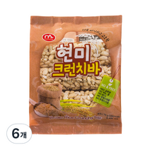 맘모스제과 현미크런치바, 70g, 6개