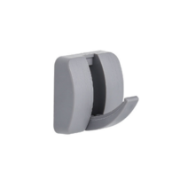 리빙홈디테일 초강력 접착 걸이, 그레이, 1개