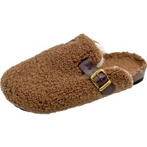 라블 여성용 따뜻 뽀글이 슬리퍼