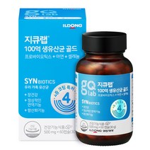 지큐랩 100억 생유산균 골드, 1개, 30g