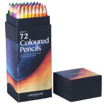 [프리즈마색연필72가격비교] 퍼플빈 전문가용 고급 색연필, 72색, 1개