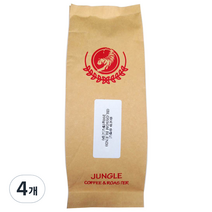 정글인터내셔널 블로섬 블렌드 원두, 핸드드립, 200g, 4개