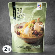 생생 녹두 삼계탕, 1kg, 2개