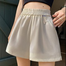 루나걸 여성용 카림 밴딩 A라인 반바지