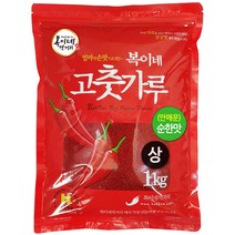복이네먹거리 중국산 안매운 고춧가루 순한맛 김치용, 1kg, 1개