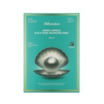 제이엠솔루션 청광 마린 흑진주 밸런싱 마스크 펄, 10개입, 1개