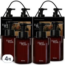 헤트라스 산양유 퍼퓸 버블 핸드워시 플라워샵 4p, 515ml, 16개