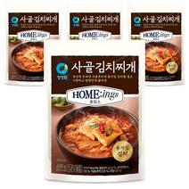 청정원 호밍스 사골 김치찌개, 450g, 4개