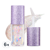 아이빔 글리밍 아이 글리터, 01 화이트, 6개