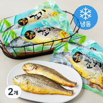 삼선 구운 조기 4팩 (냉동), 2개, 800g