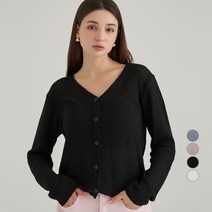 ELLE PARIS 릴렉스핏 데일리 부클 가디건