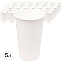 더빈썸 무지 종이컵 380ml, 100개입, 5개