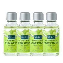 크나이프 그레이프씨드 슬리밍 바디오일, 20ml, 4개