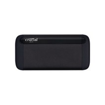 마이크론 크루셜 X8 Portable 외장SSD, 1024GB, 블랙