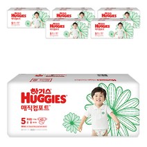 2021 신형 하기스 매직 컴포트 밴드형 기저귀 특대형 5단계 (11~16kg), 252매