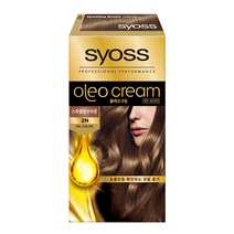 사이오스 NEW 올레오 크림 프리미엄 헤어 컬러, 2N 스파클링 브라운, 1개