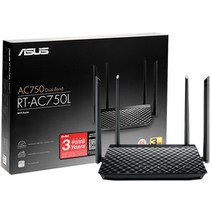 ASUS AC1900 WiFi 게이밍 라우터 RT-AC68U 밴드 기가비트 무선 인터넷 스트리밍 호환, AC1900 범위 확장기