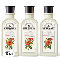 허브마리 섬유유연제 카멜리아 힐, 15개, 1L