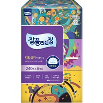 잘풀리는집 미용티슈 240매, 6개입, 1팩
