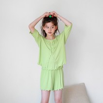 여아용 룰렛 가디건 상하복 세트 J6056